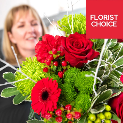 Christmas Florist Choice Flowers Product Image