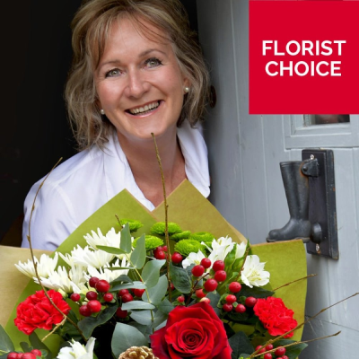 Christmas Florist Choice Hand-Tied Product Image